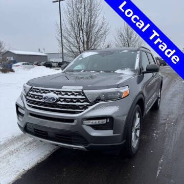 2022 Ford Explorer for sale at MIDLAND CREDIT REPAIR in Midland MI