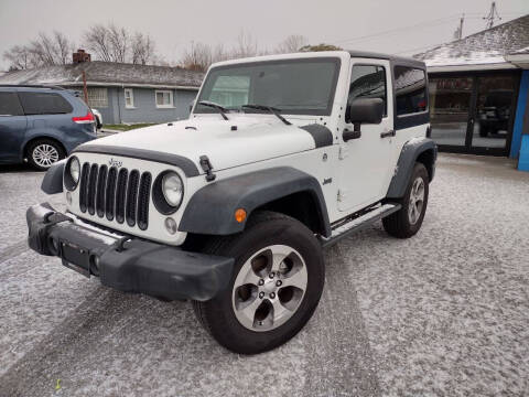 2016 Jeep Wrangler for sale at Elbrus Auto Brokers, Inc. in Rochester NY