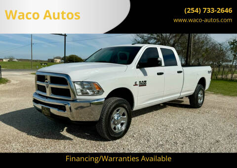 2017 RAM 2500 for sale at Waco Autos in Lorena TX