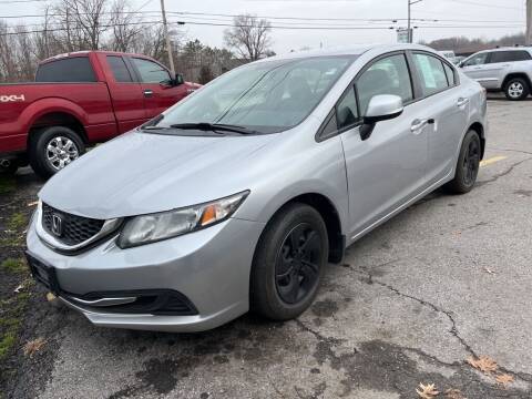 2013 Honda Civic for sale at Lakeshore Auto Wholesalers in Amherst OH