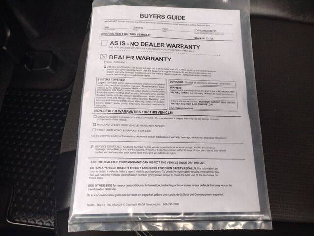 2018 Jeep Cherokee Latitude Plus