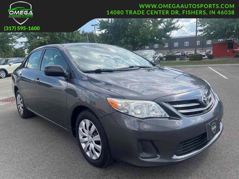 2013 Toyota Corolla for sale at Omega Autosports of Fishers in Fishers IN