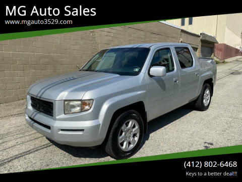 2006 Honda Ridgeline for sale at MG Auto Sales in Pittsburgh PA