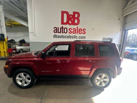 2012 Jeep Patriot for sale at D & B Auto Sales LLC in Harrison Township MI