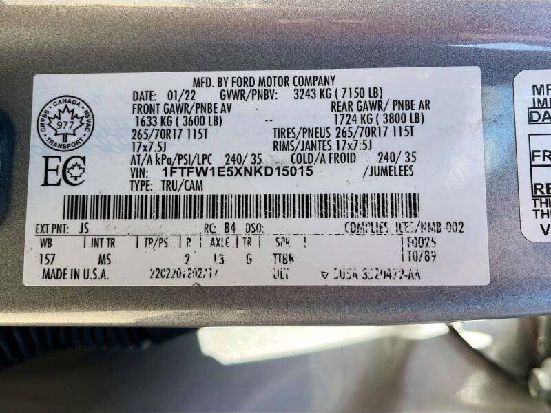 2022 Ford F-150
