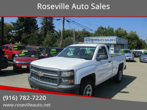 2014 Chevrolet Silverado 1500 for sale at Roseville Auto Sales in Roseville CA