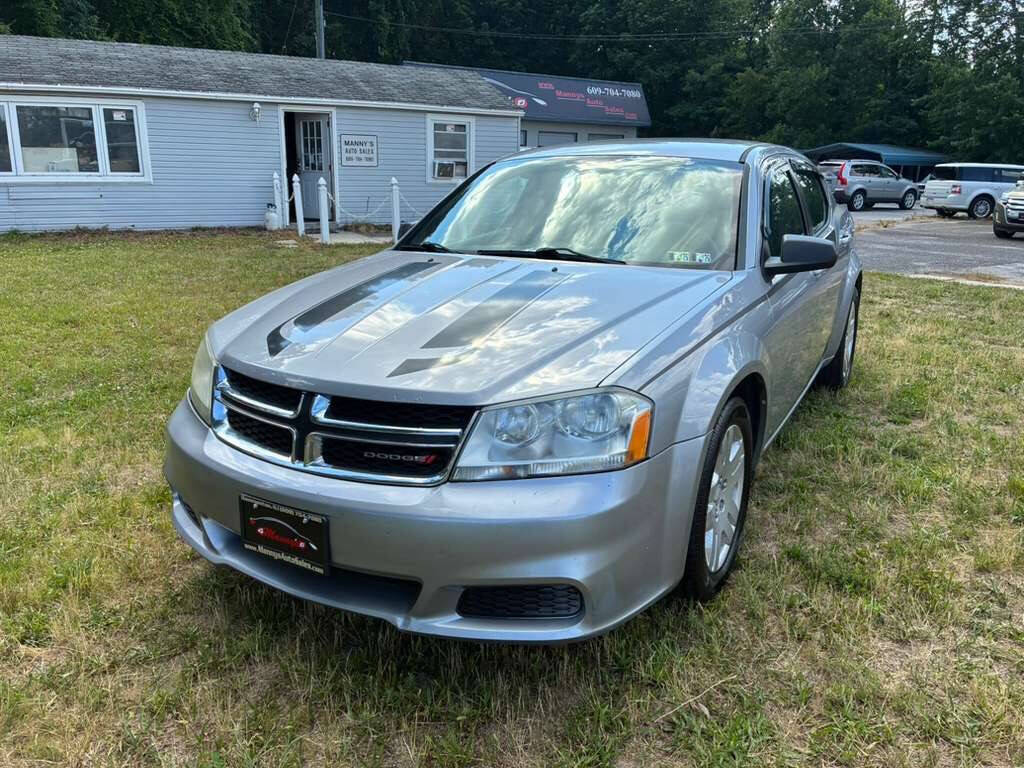 Silver 2013 Dodge Avenger SE SE 4dr Sedan 2