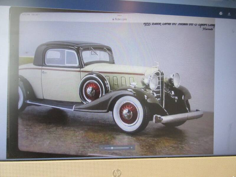 1933 Buick Model 8-66S Sport Coupe for sale at Island Classics & Customs Internet Sales in Staten Island NY