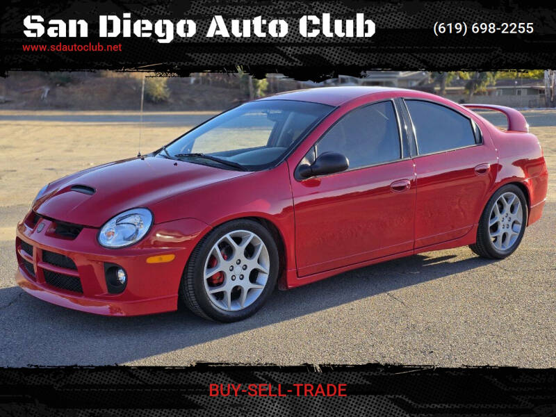 2005 Dodge Neon SRT-4 for sale at San Diego Auto Club in Spring Valley CA