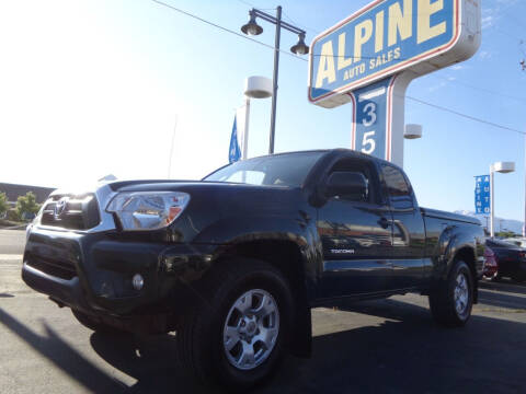 2012 Toyota Tacoma for sale at Alpine Auto Sales in Salt Lake City UT