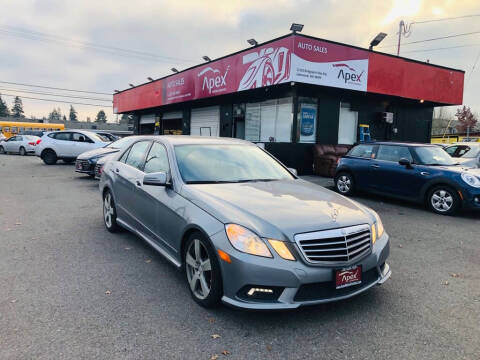 2011 Mercedes-Benz E-Class for sale at Apex Motors Lakewood LLC in Lakewood WA