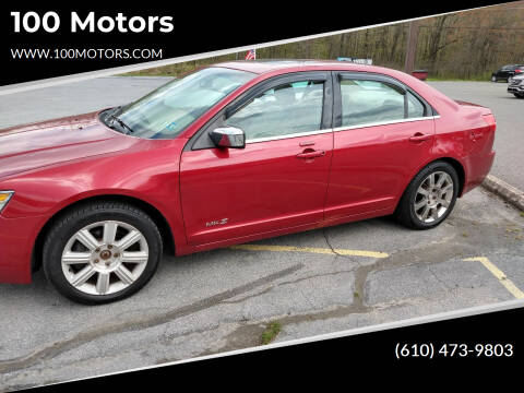 2008 Lincoln MKZ for sale at 100 Motors in Bechtelsville PA