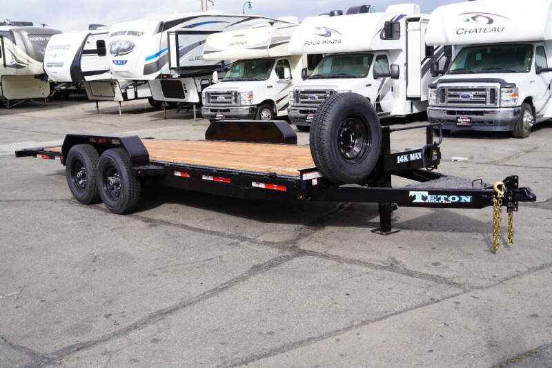 2025 Teton Trailer 14k 20' Full Tilt for sale at Washburn Motors in Orem UT