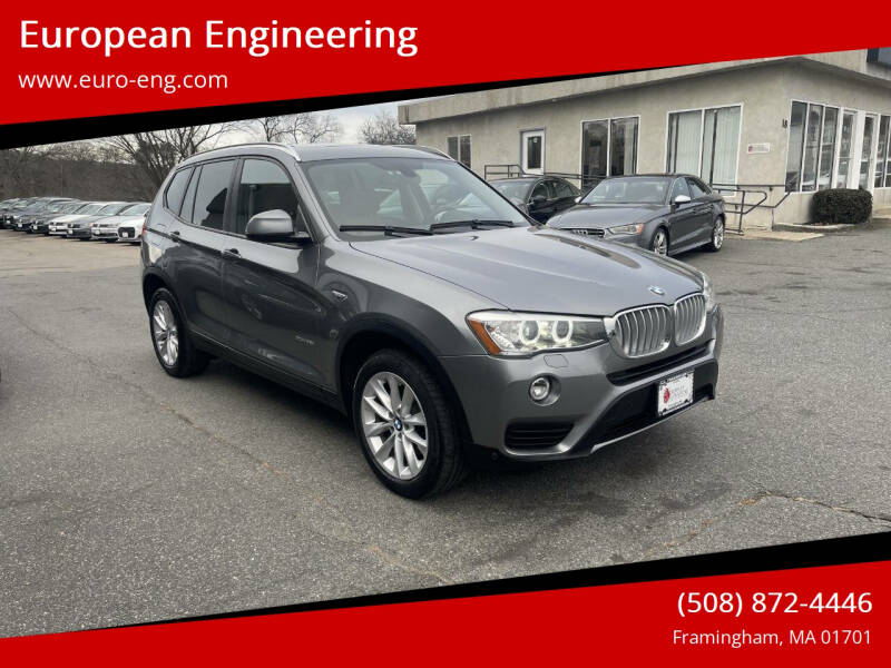 2017 BMW X3 for sale at European Engineering in Framingham MA