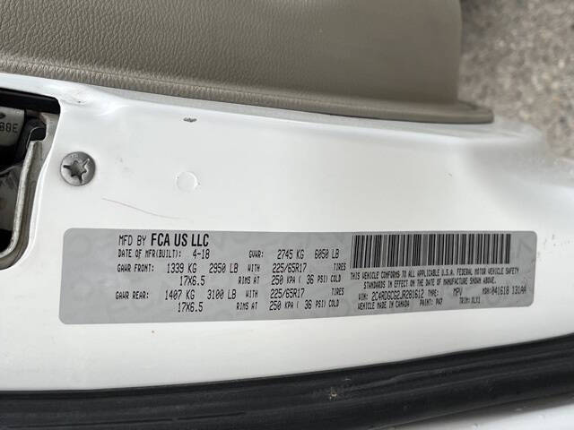 2018 Dodge Grand Caravan SXT