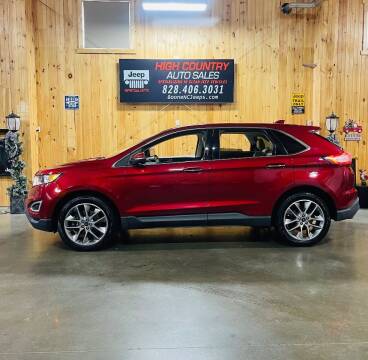 2015 Ford Edge for sale at Boone NC Jeeps-High Country Auto Sales in Boone NC