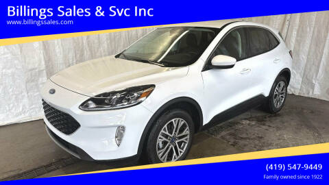 2022 Ford Escape for sale at Billings Sales & Svc Inc in Clyde OH