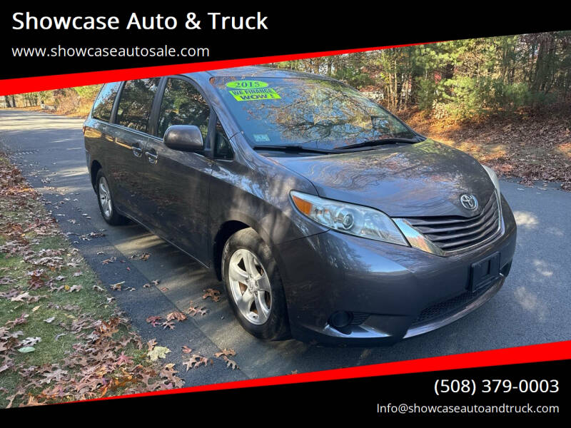 2015 Toyota Sienna for sale at Showcase Auto & Truck in Swansea MA