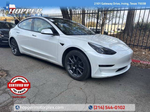 2023 Tesla Model 3 for sale at HOPPER MOTORPLEX in Irving TX