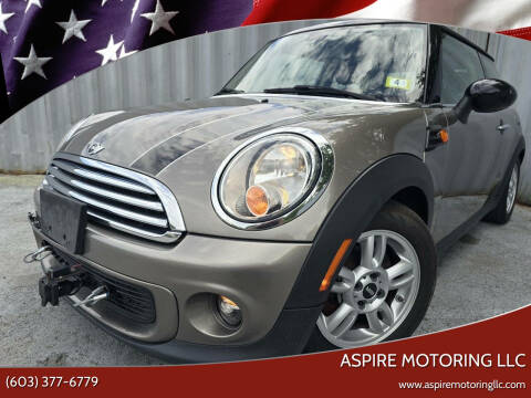 2013 MINI Hardtop for sale at Aspire Motoring LLC in Brentwood NH