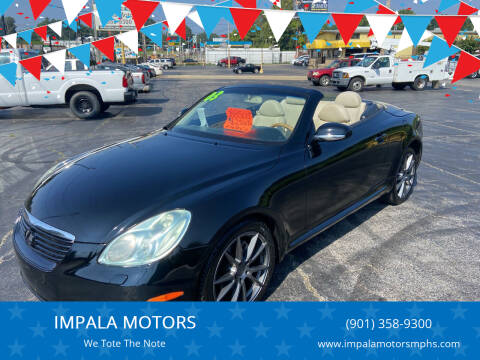 2003 Lexus SC 430 for sale at IMPALA MOTORS in Memphis TN