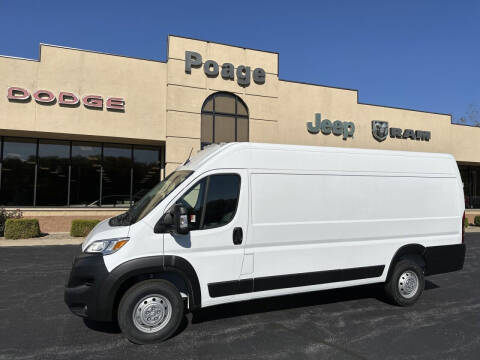 2023 RAM ProMaster for sale at Poage Chrysler Dodge Jeep Ram in Hannibal MO