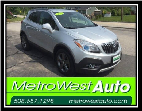 2014 Buick Encore for sale at Metro West Auto in Bellingham MA