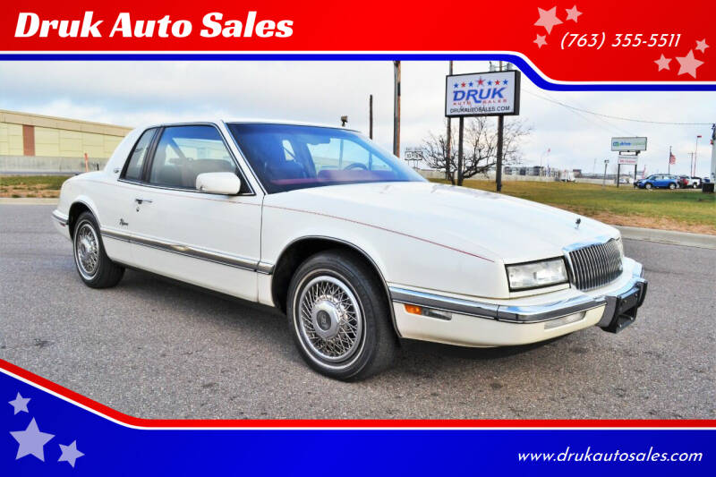 1989 Buick Riviera for sale at Druk Auto Sales in Ramsey MN