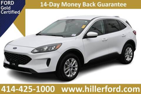 2021 Ford Escape for sale at HILLER FORD INC in Franklin WI