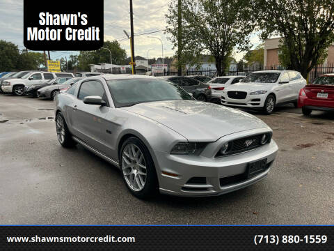 2013 Ford Mustang for sale at Shawn's Motor Credit in Houston TX
