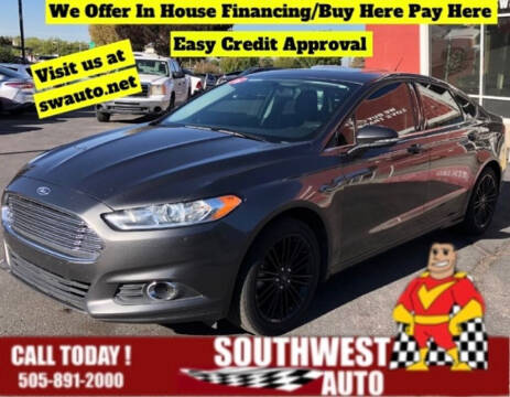 2015 Ford Fusion for sale at SOUTHWEST AUTO in Albuquerque NM