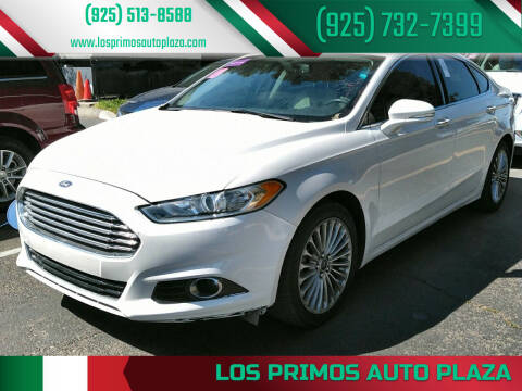 2015 Ford Fusion for sale at Los Primos Auto Plaza in Brentwood CA