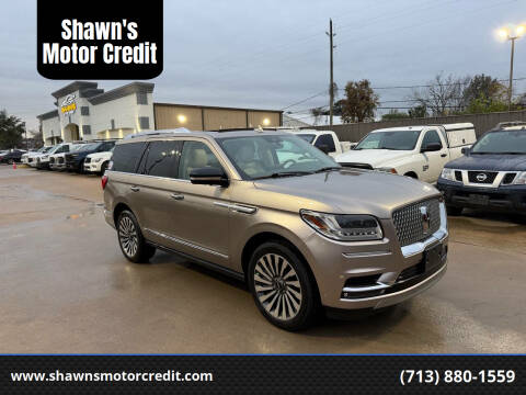 2018 Lincoln Navigator for sale at Shawn's Motor Credit in Houston TX