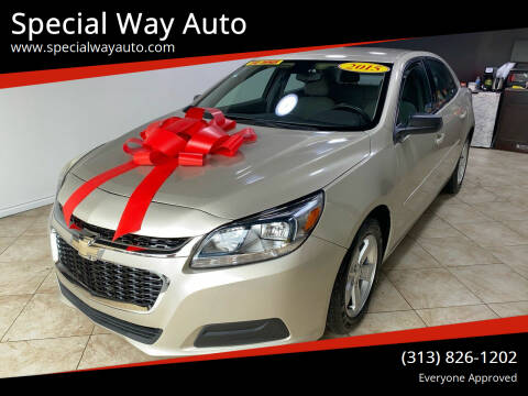 2015 Chevrolet Malibu for sale at Special Way Auto in Hamtramck MI