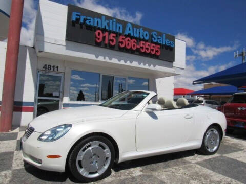 2005 Lexus SC 430 for sale at Franklin Auto Sales in El Paso TX