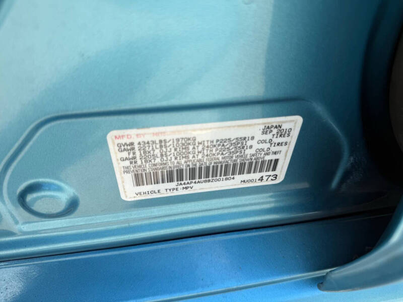 2011 Mitsubishi Outlander Sport SE