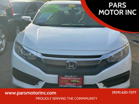 2017 Honda Civic for sale at PARS MOTOR INC in Pomona CA