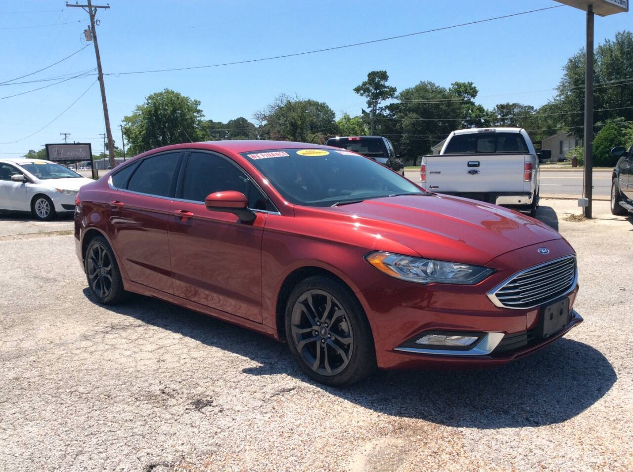 2018 Ford Fusion for sale at SPRINGTIME MOTORS in Huntsville, TX