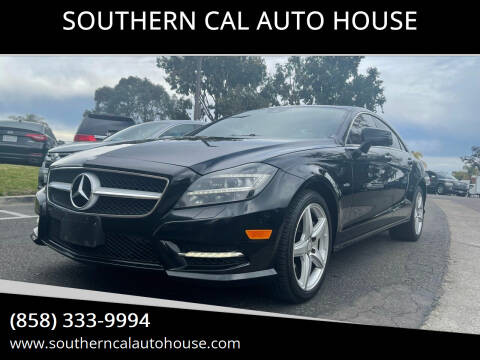 2012 Mercedes-Benz CLS for sale at SOUTHERN CAL AUTO HOUSE Co 2 in San Diego CA