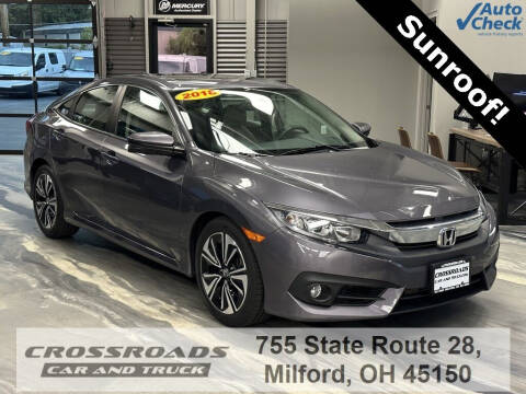 2018 Honda Civic for sale at Crossroads Car & Truck in Milford OH