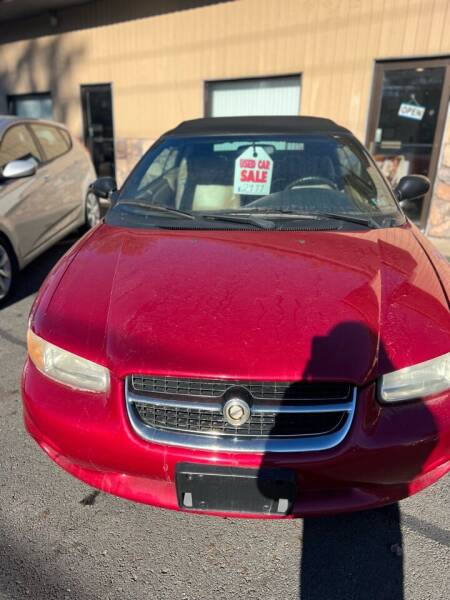 1997 Chrysler Sebring for sale at DORSON'S AUTO SALES in Clifford PA