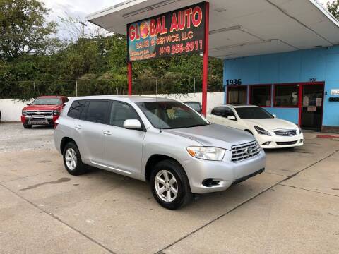 2008 Toyota Highlander for sale at Global Auto Sales and Service in Nashville TN
