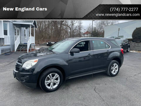 2014 Chevrolet Equinox for sale at New England Cars in Attleboro MA