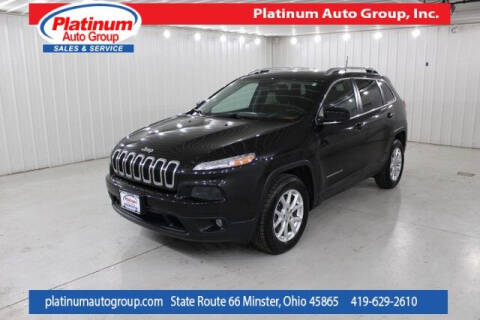 2016 Jeep Cherokee for sale at Platinum Auto Group Inc. in Minster OH