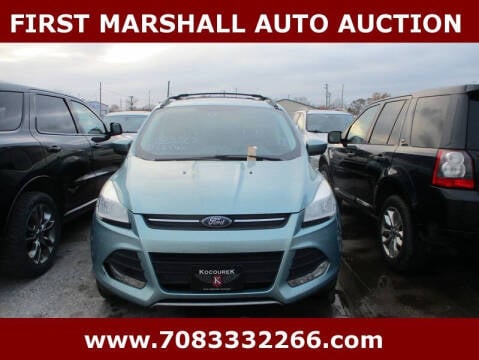 2013 Ford Escape for sale at First Marshall Auto Auction in Harvey IL