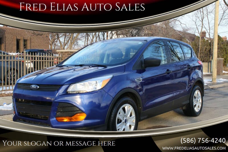 2016 Ford Escape for sale at Fred Elias Auto Sales in Center Line MI