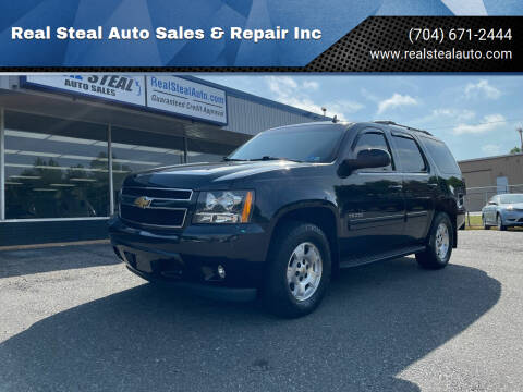 2013 Chevrolet Tahoe for sale at Real Steal Auto Sales & Repair Inc in Gastonia NC