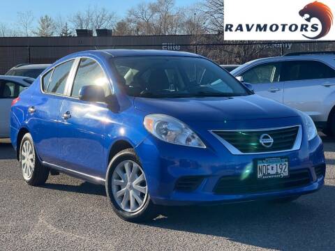 2013 Nissan Versa for sale at RAVMOTORS- Burnsville in Burnsville MN