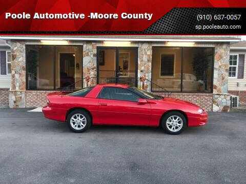 2000 Chevrolet Camaro for sale at Poole Automotive -Moore County in Aberdeen NC