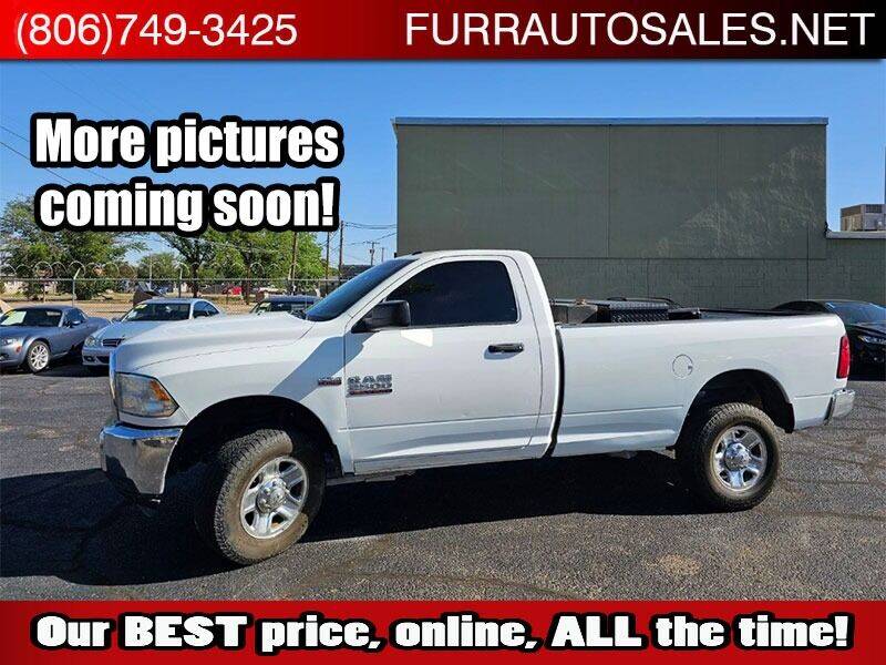 2015 RAM 2500 for sale at FURR AUTO SALES in Lubbock TX
